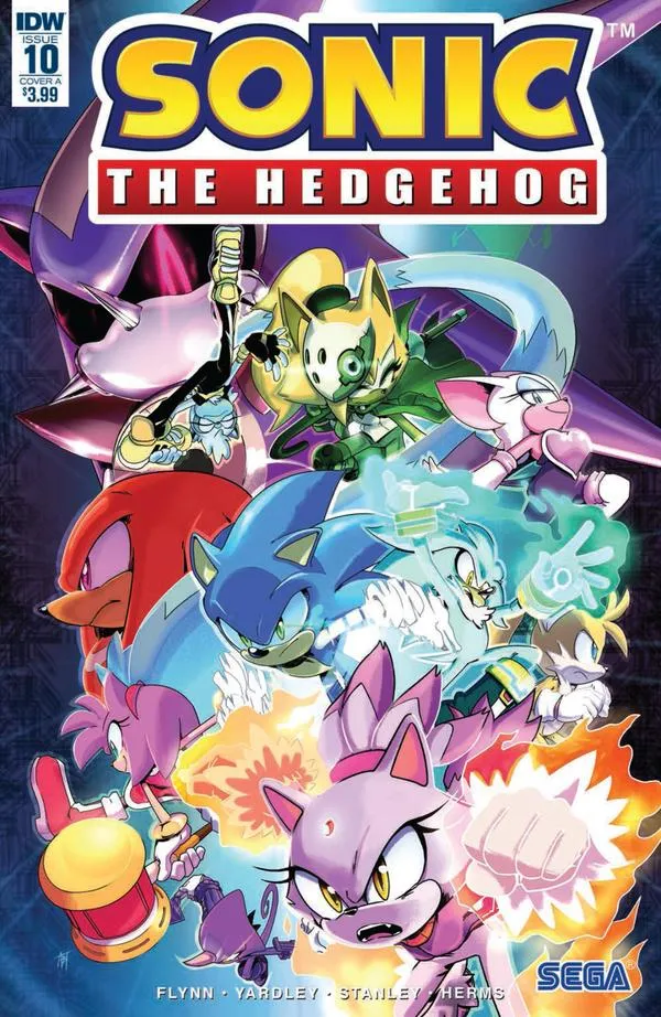 Cover of Sonic the Hedgehog #10