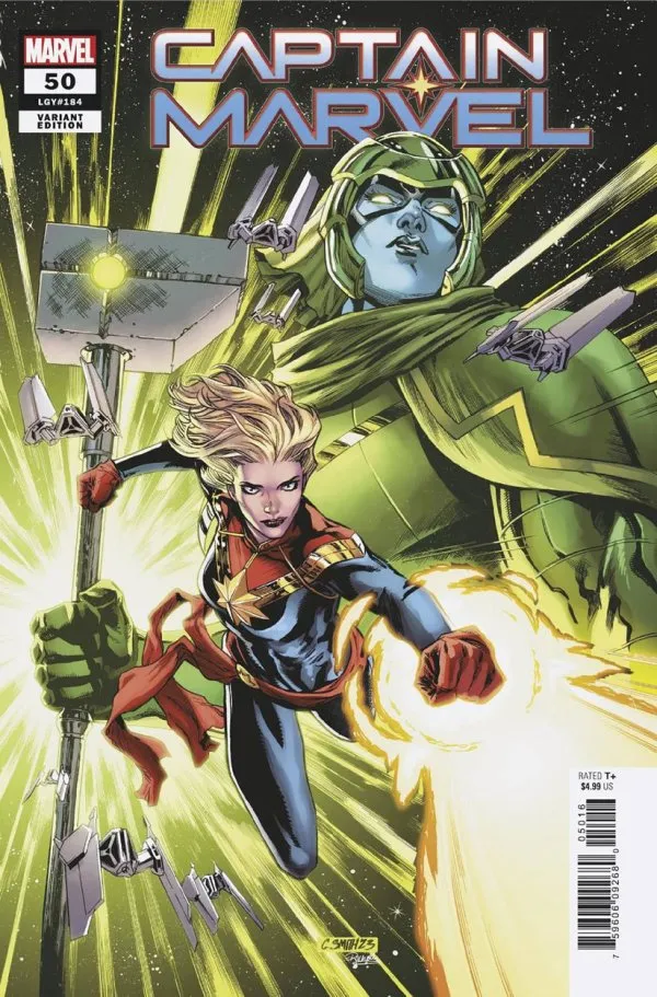 Cover of Captain Marvel #50 (184)