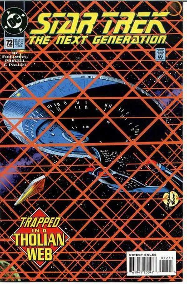 Cover of Star Trek: The Next Generation #72