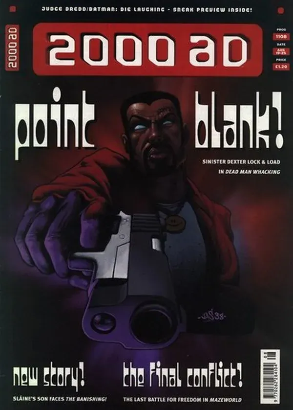 Cover of 2000 AD #1108