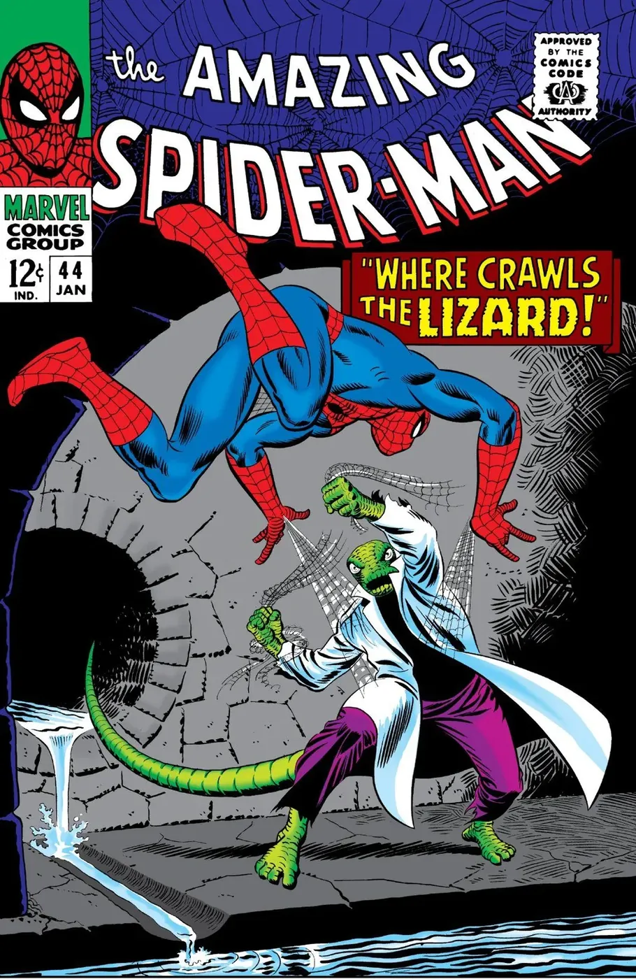 Cover of The Amazing Spider-Man #44