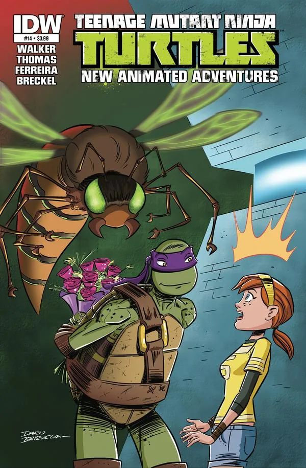 Cover of Teenage Mutant Ninja Turtles New Animated Adventures #14