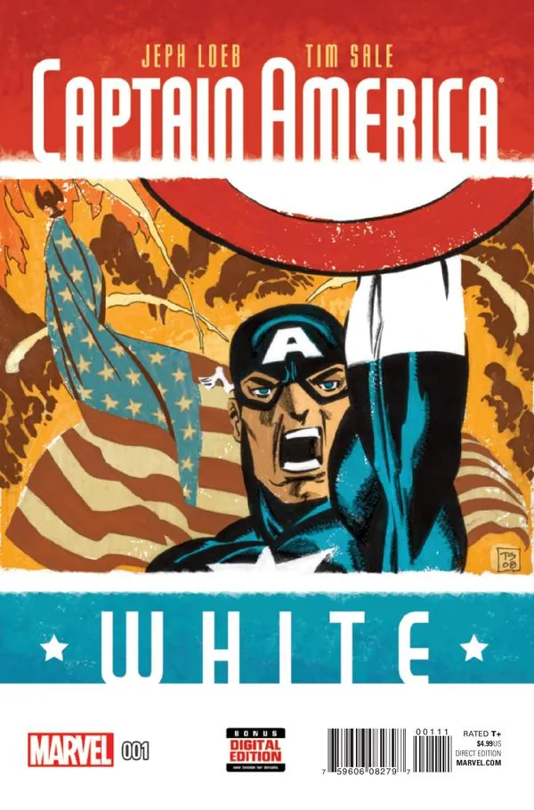 Cover of Captain America: White #1