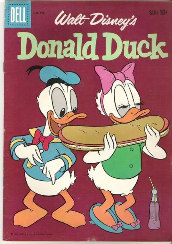 Cover of Walt Disney's Donald Duck #69