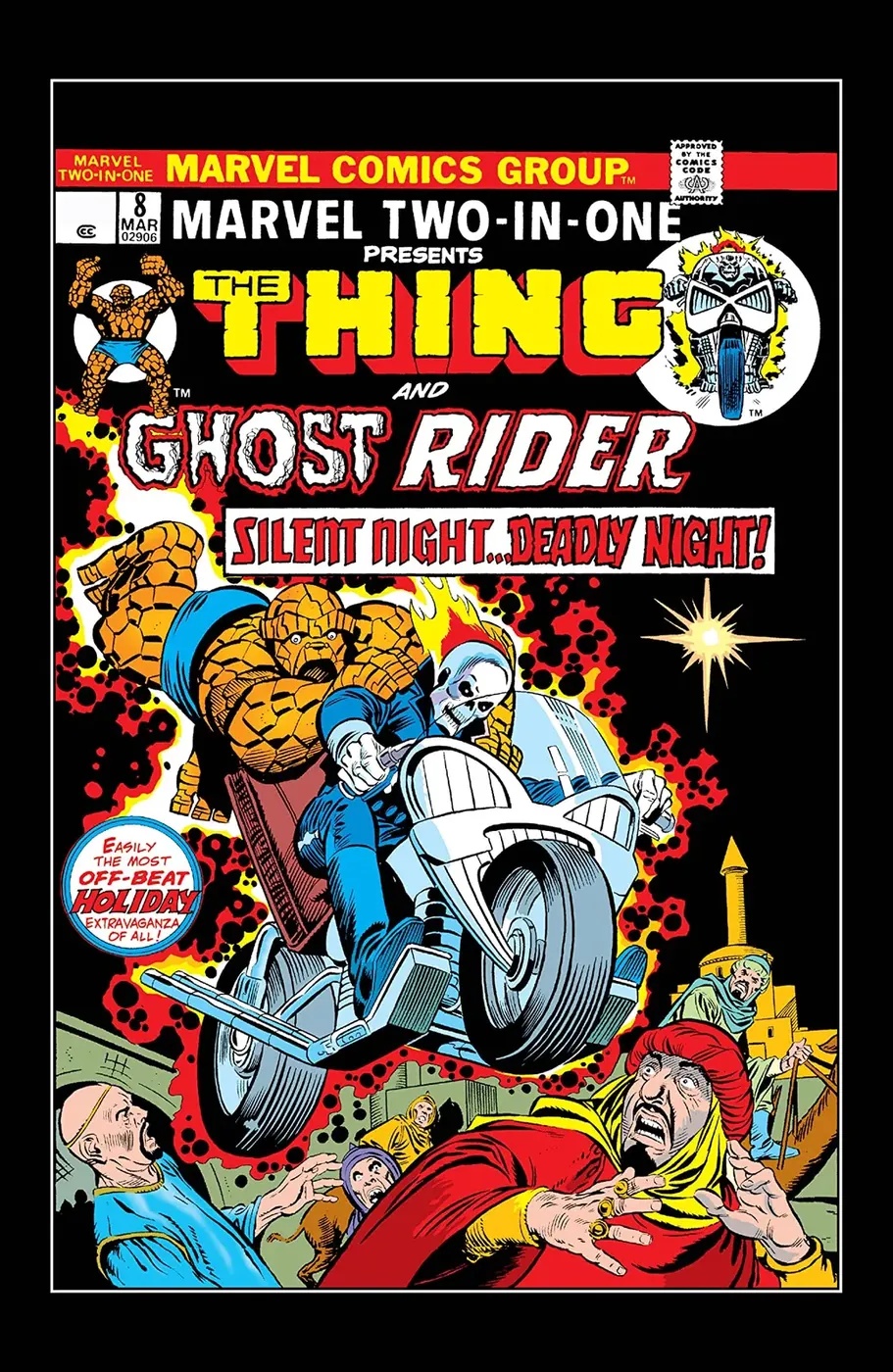 Cover of Marvel Two-in-One #8