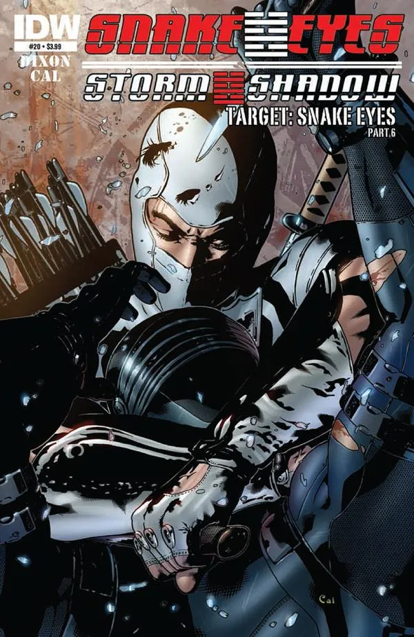 Cover of Snake Eyes and Storm Shadow #20