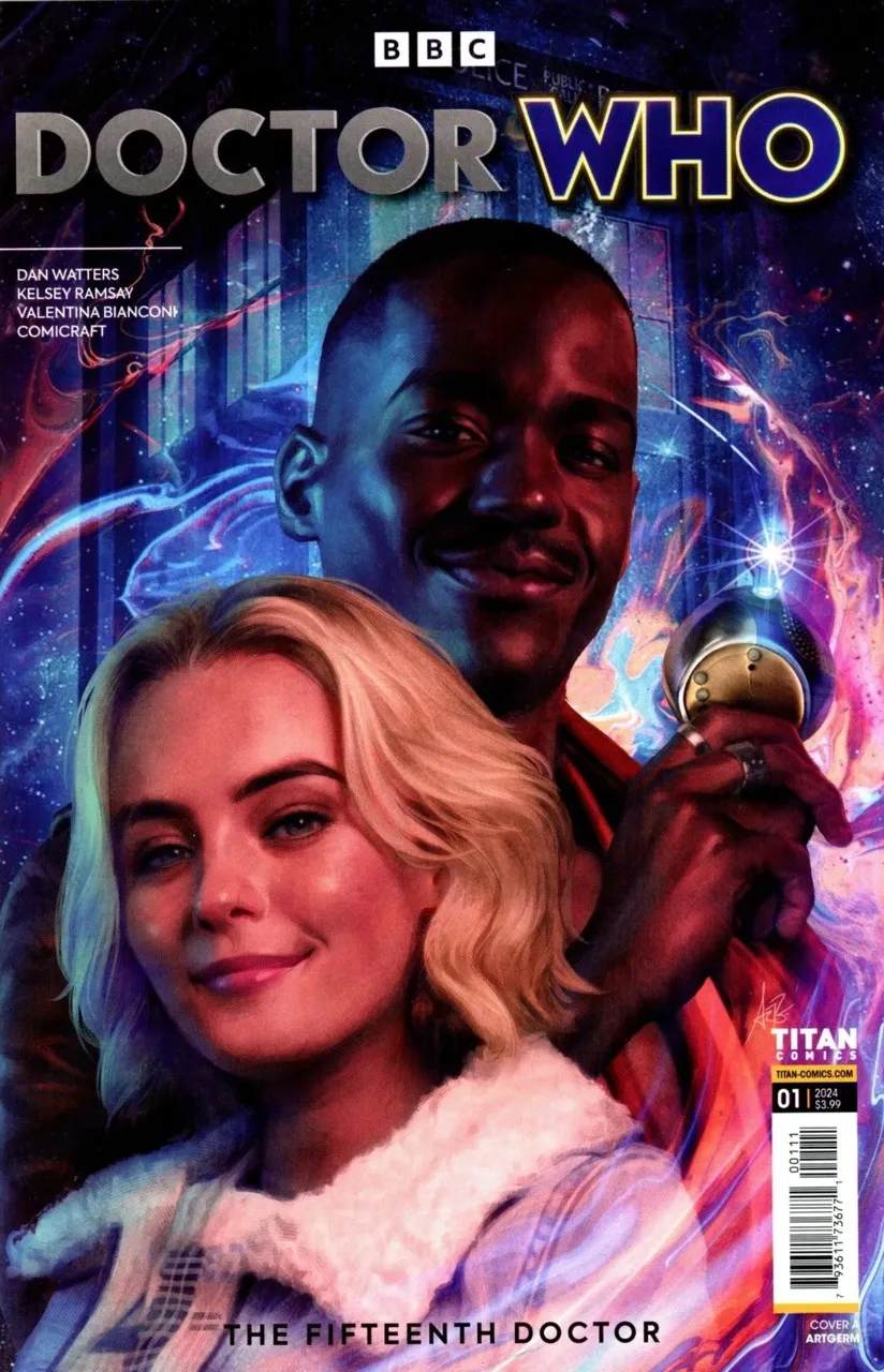 Cover of Doctor Who: The Fifteenth Doctor #1