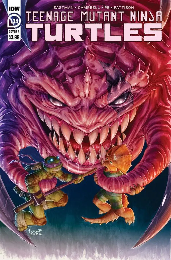 Cover of Teenage Mutant Ninja Turtles #134