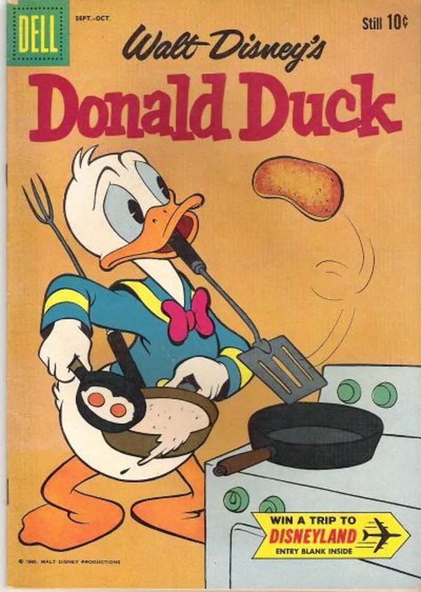 Cover of Walt Disney's Donald Duck #73