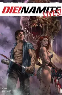 Cover of Die!namite Lives! #4