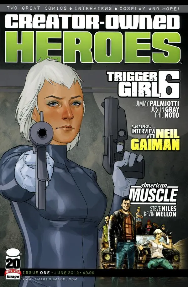 Cover of Creator-Owned Heroes #1