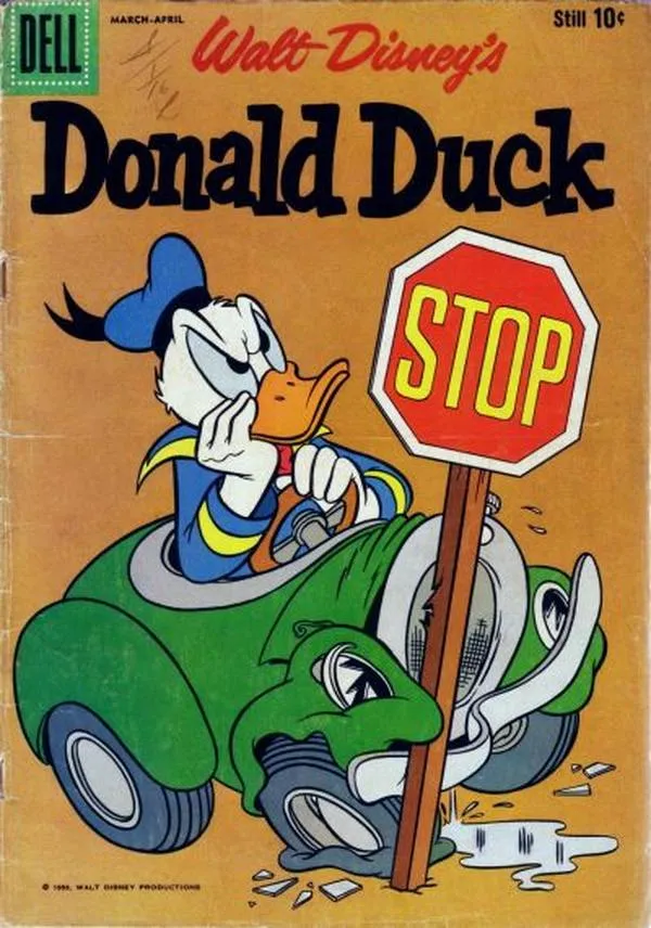 Cover of Walt Disney's Donald Duck #64