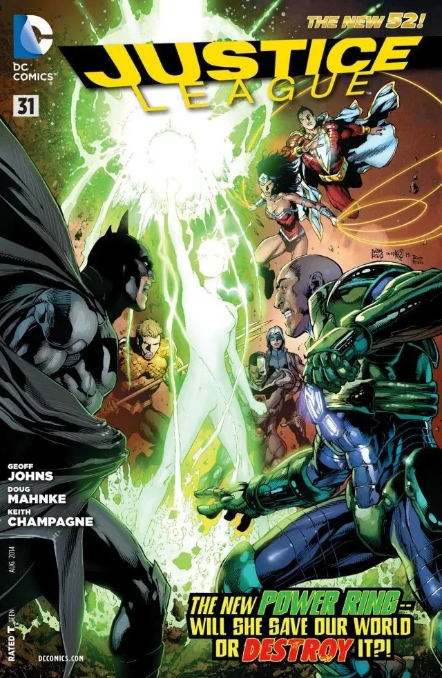 Cover of Justice League #31