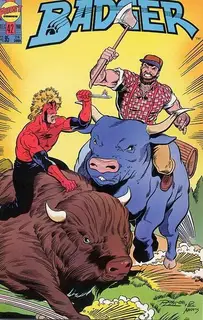 Cover of The Badger #42