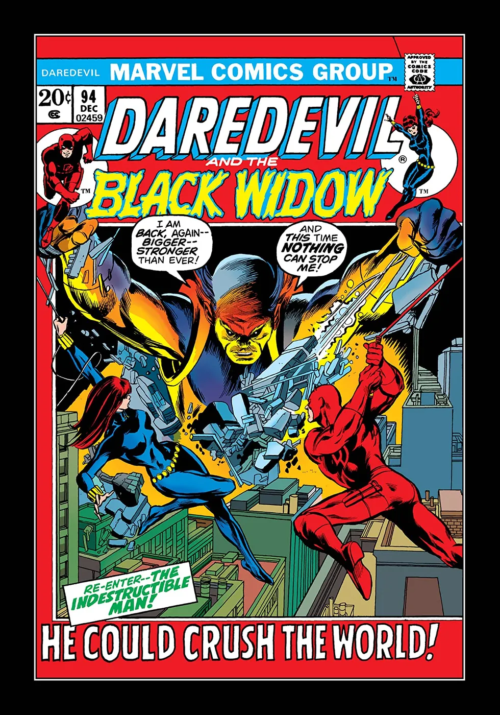 Cover of Daredevil #94