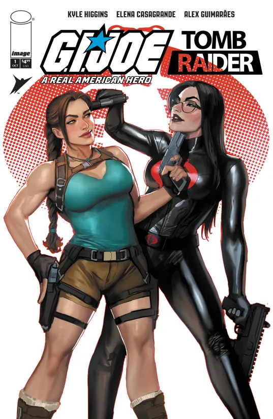 Cover of G.I. Joe: A Real American Hero / Tomb Raider #1