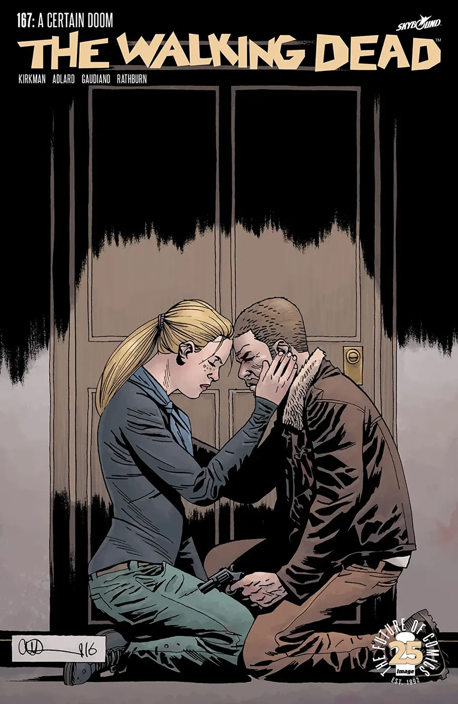 Cover of The Walking Dead #167