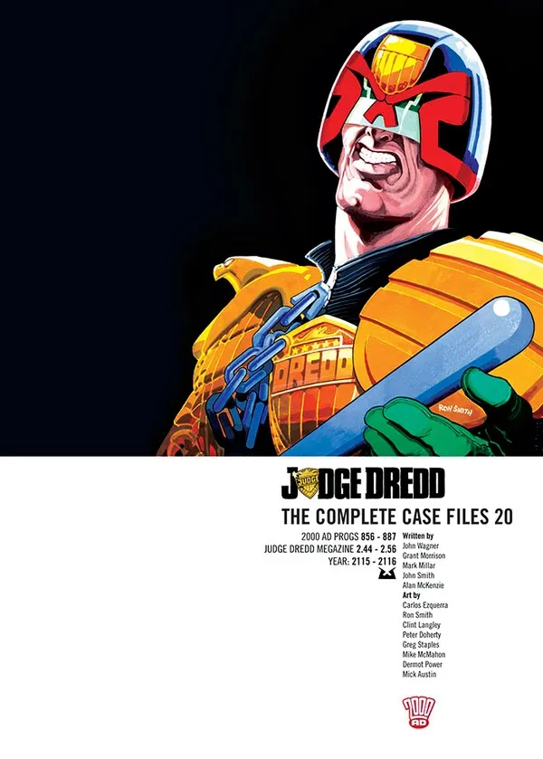 Cover of Judge Dredd: The Complete Case Files #20