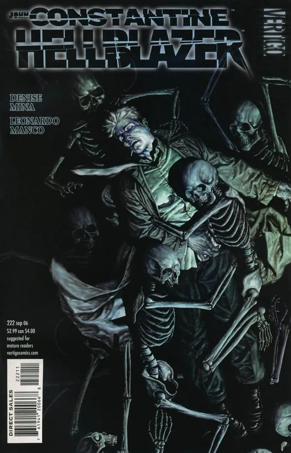 Cover of Hellblazer #222