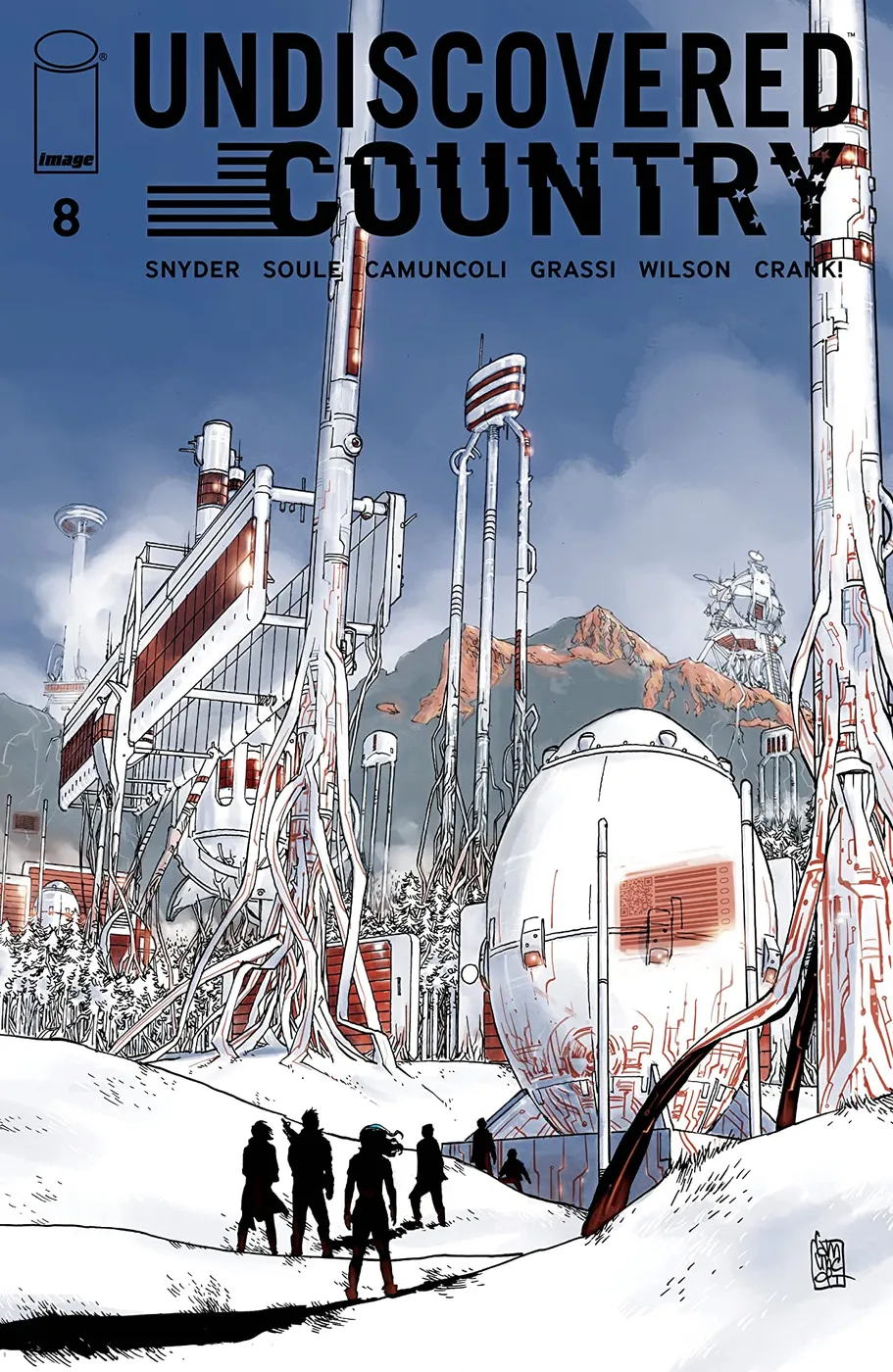 Cover of Undiscovered Country #8