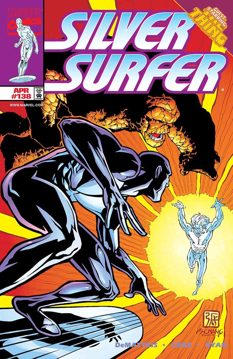 Cover of Silver Surfer #138