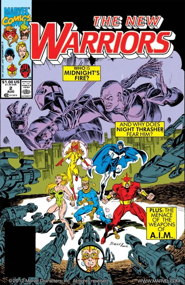 Cover of The New Warriors #2