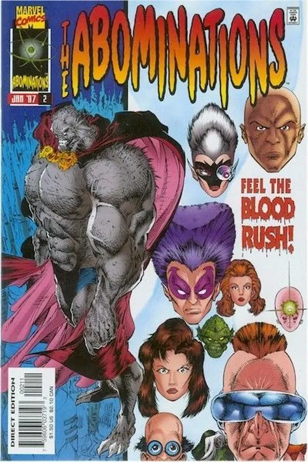 Cover of Abominations #2