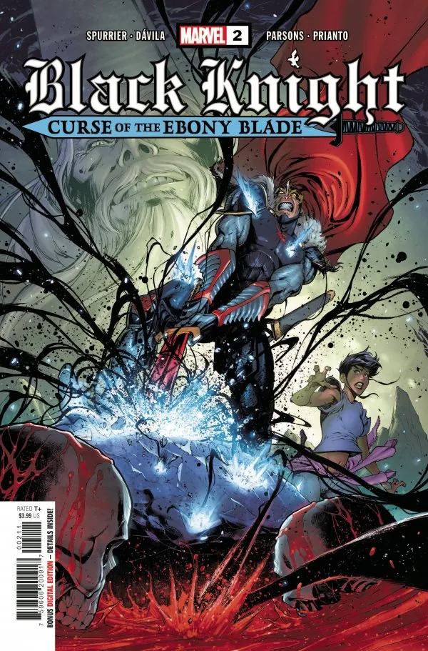 Cover of Black Knight: Curse of the Ebony Blade #2