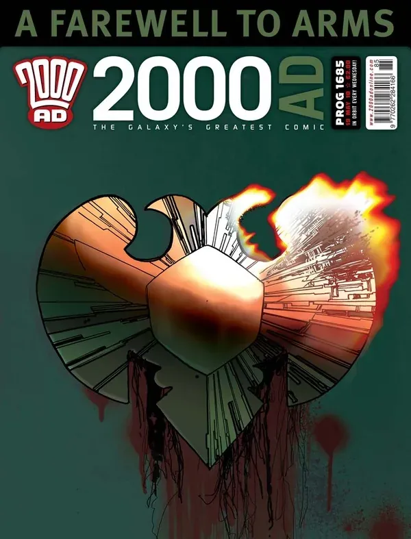 Cover of 2000 AD #1685