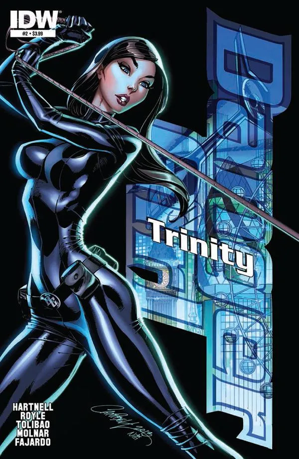 Cover of Danger Girl: Trinity #2