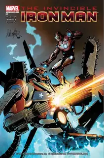 Cover of Invincible Iron Man #32