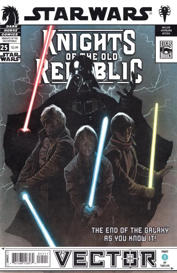 Cover of Star Wars Knights of the Old Republic #25