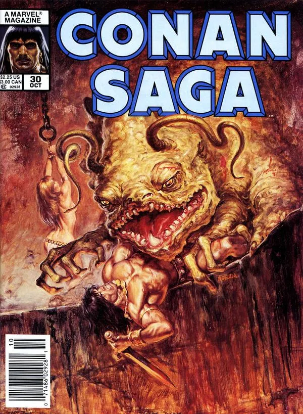 Cover of Conan Saga #30