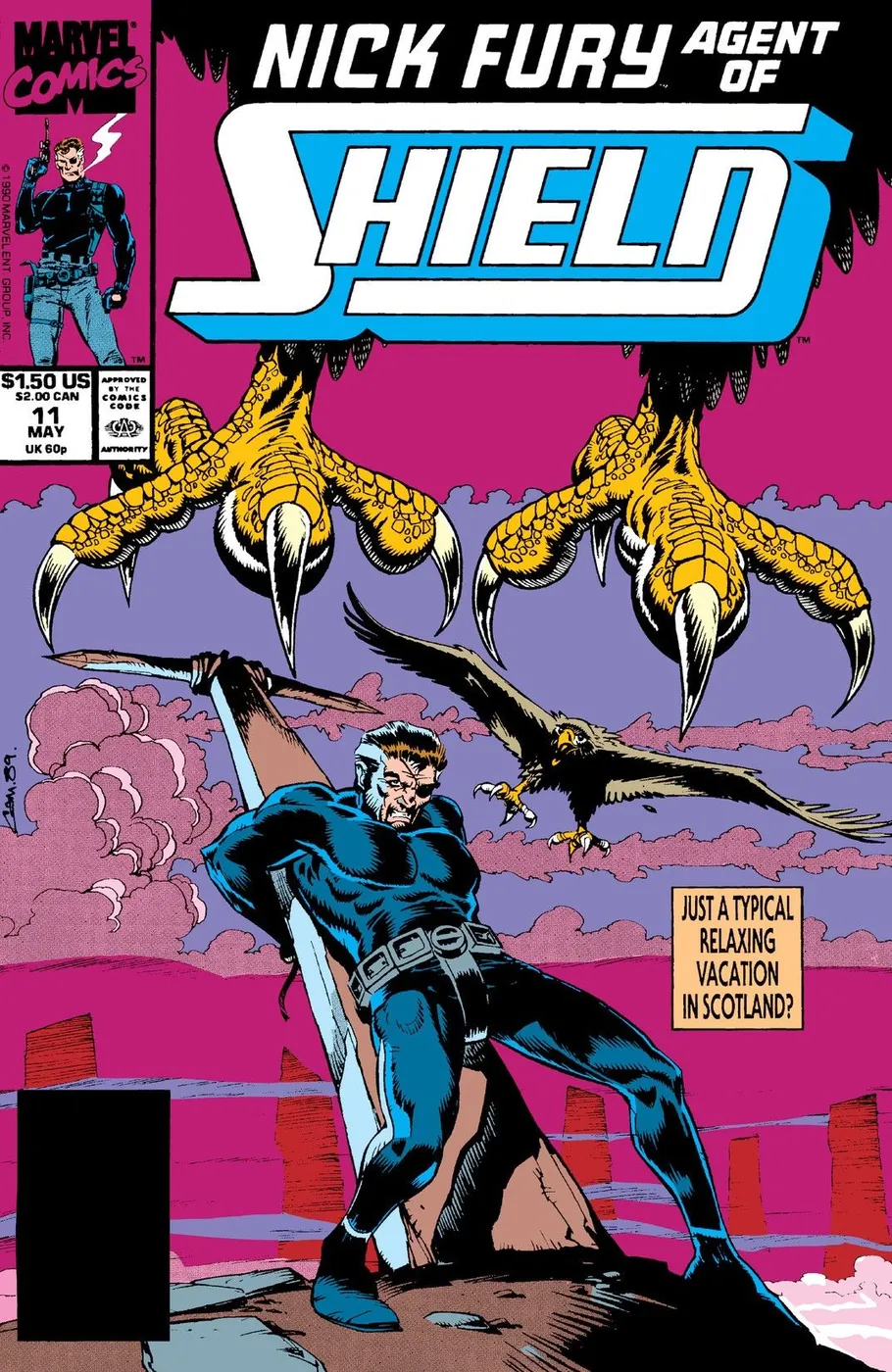 Cover of Nick Fury, Agent of S.H.I.E.L.D. #11