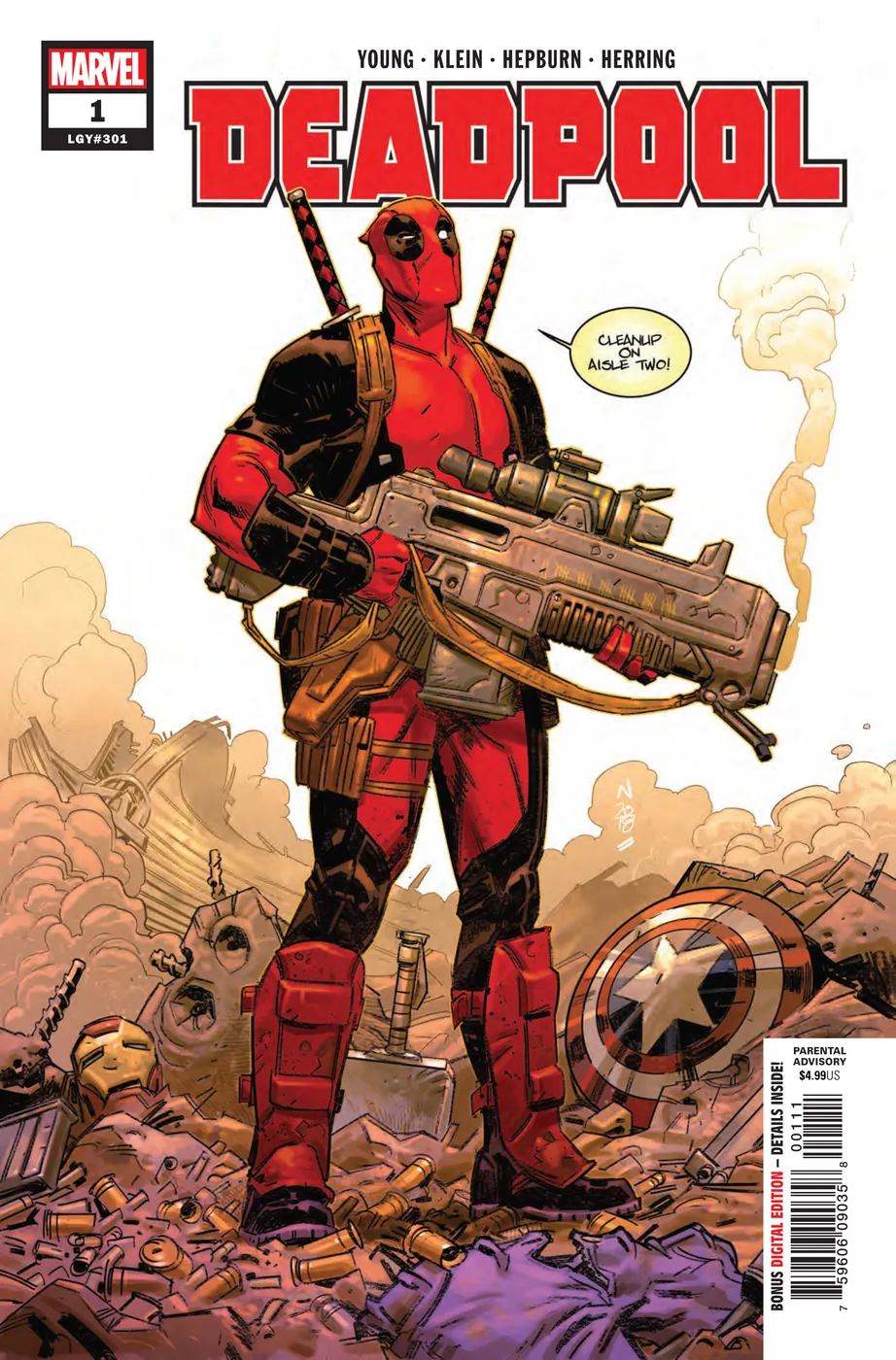 Cover of Deadpool #1