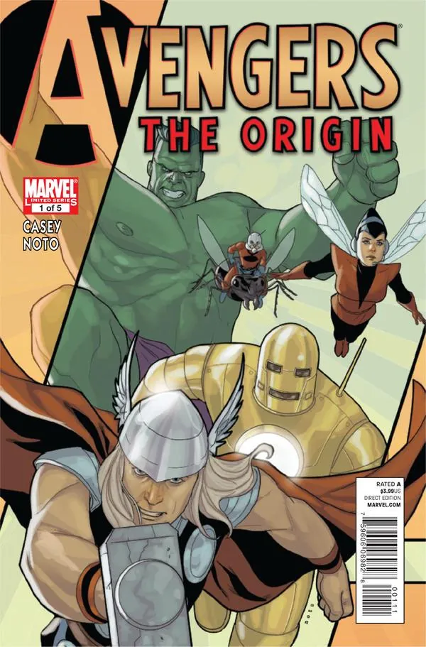 Cover of Avengers: The Origin #1