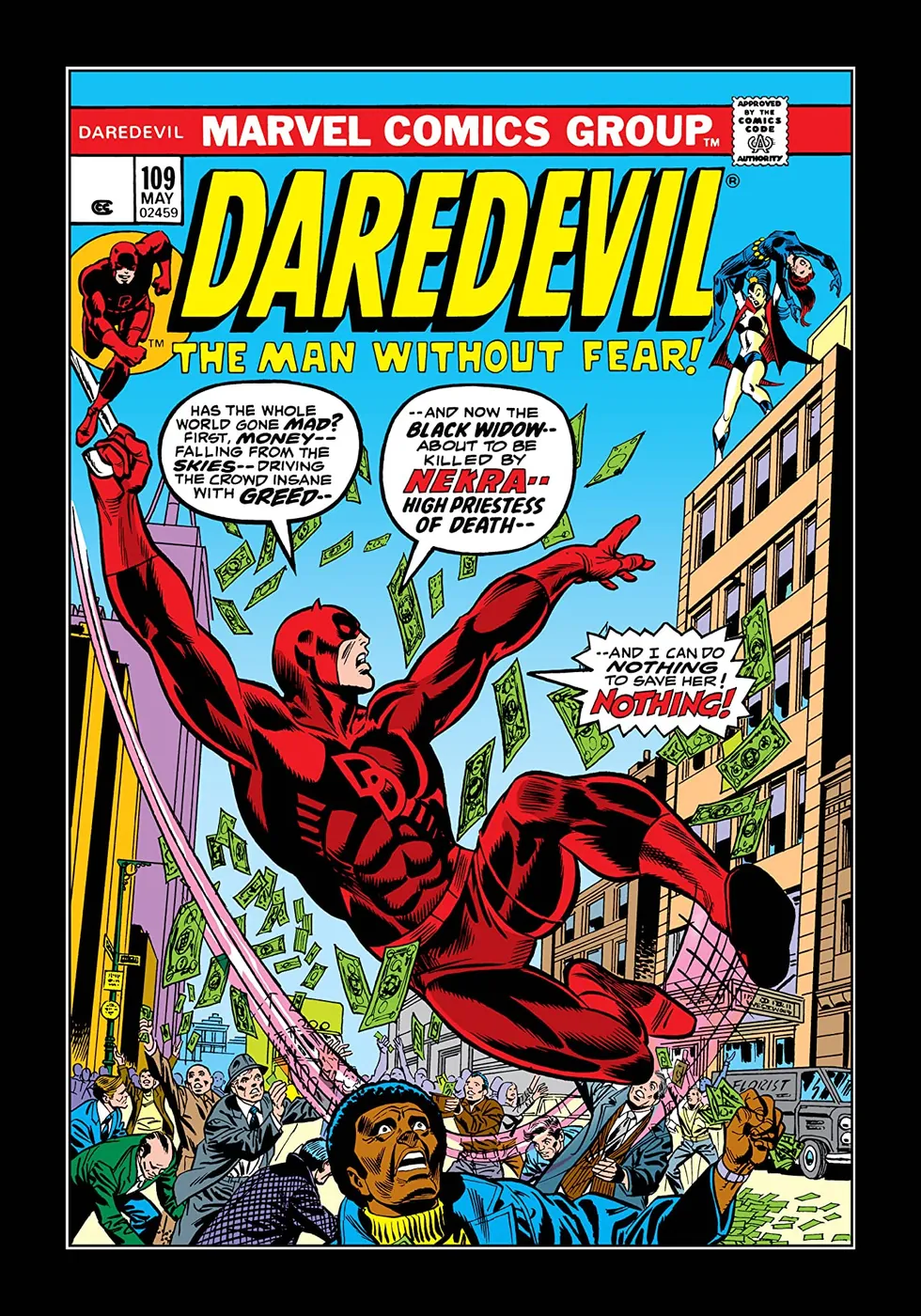Cover of Daredevil #109