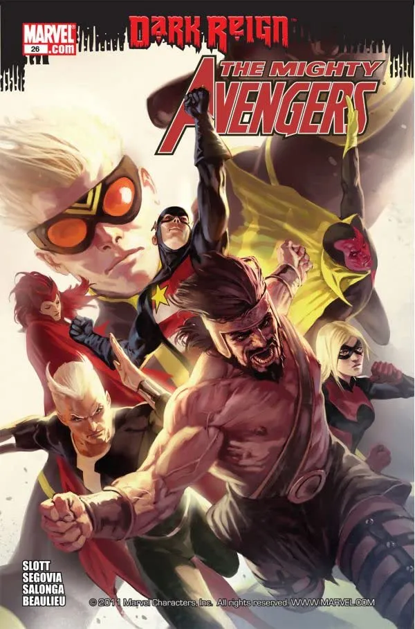 Cover of The Mighty Avengers #26