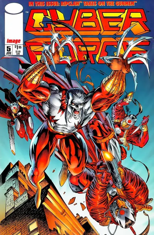 Cover of Cyberforce #5