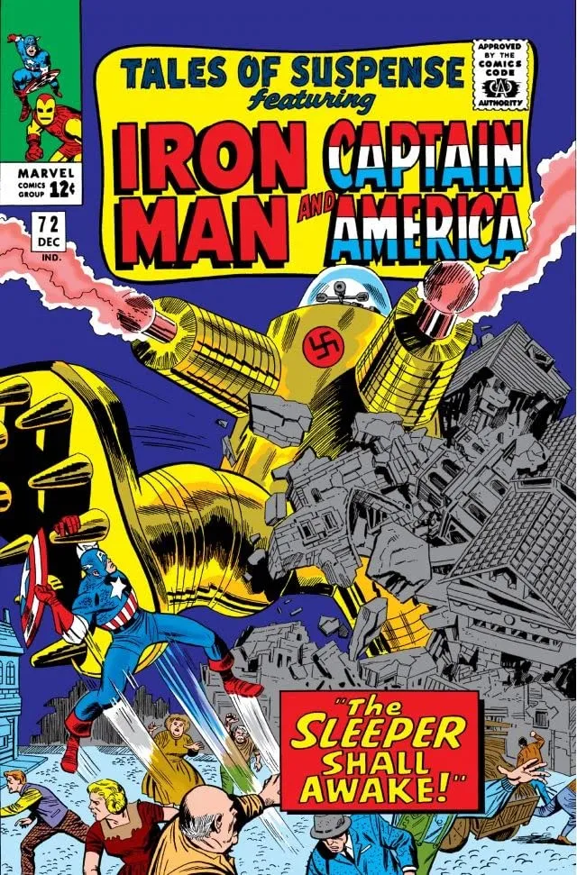 Cover of Tales of Suspense #72