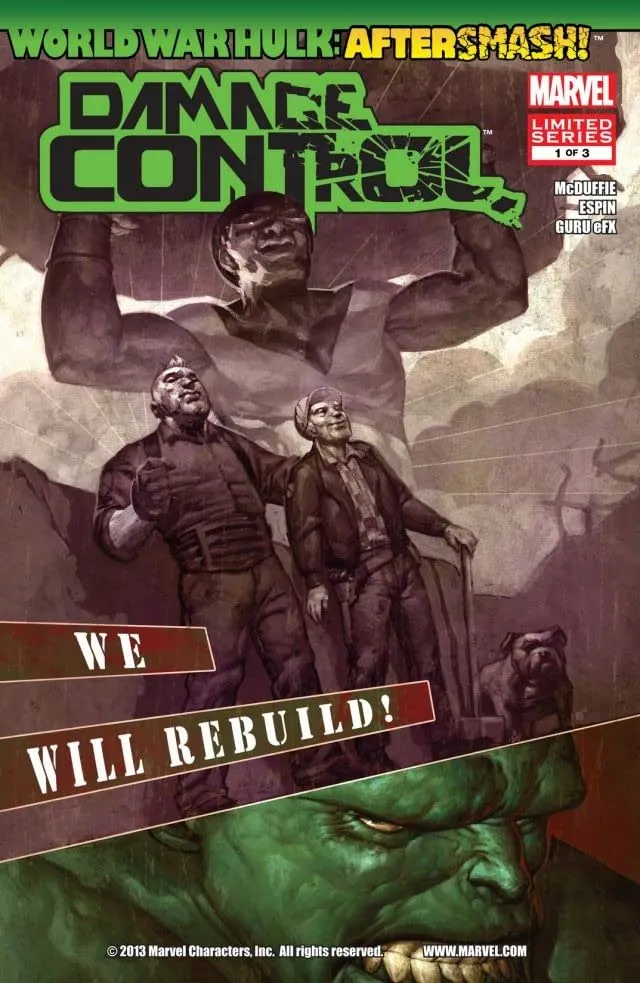 Cover of WWH Aftersmash: Damage Control #1