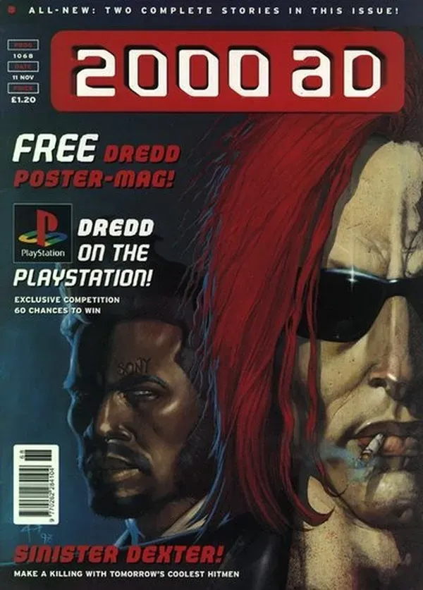 Cover of 2000 AD #1068
