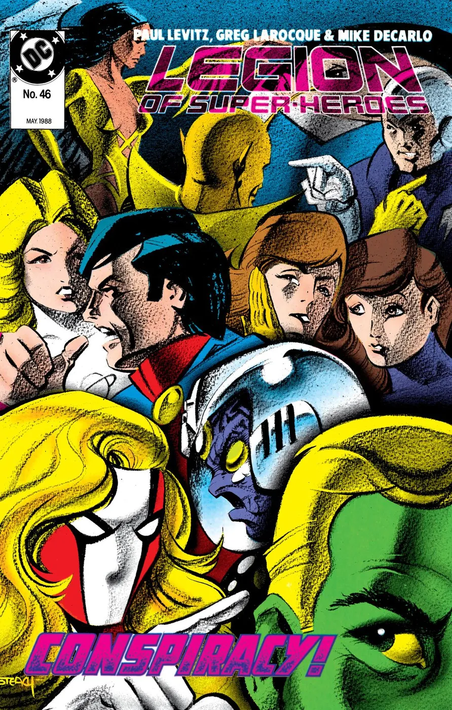 Cover of Legion of Super-Heroes #46