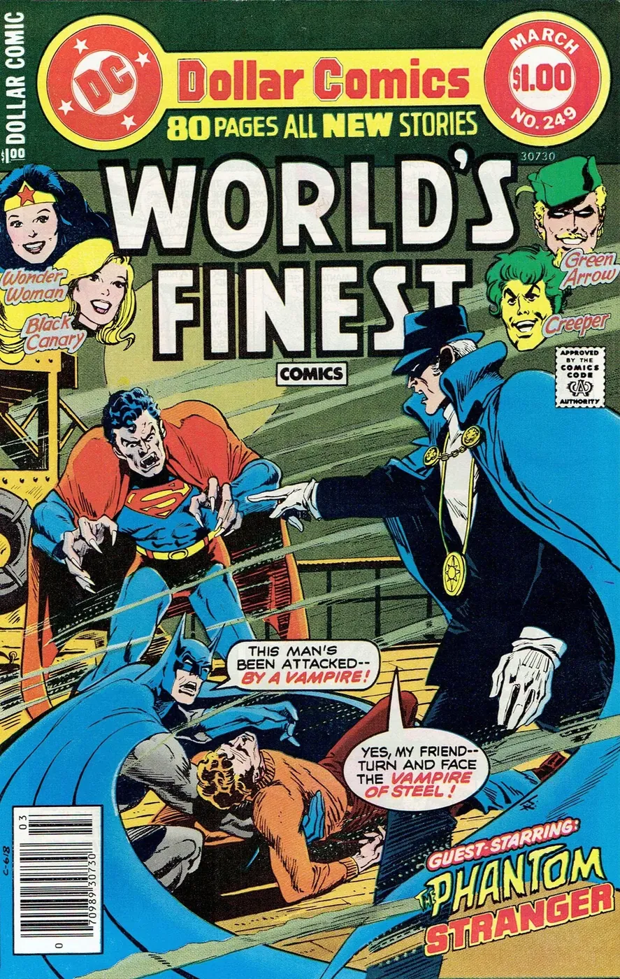 Cover of World's Finest Comics #249