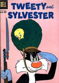Cover of Tweety and Sylvester #28