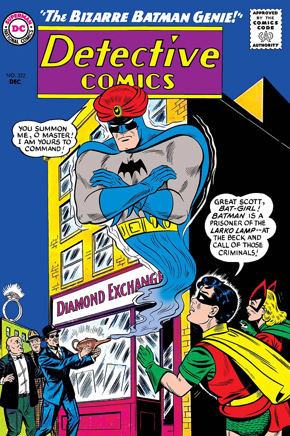Cover of Detective Comics #322