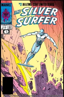 Cover of The Silver Surfer #2