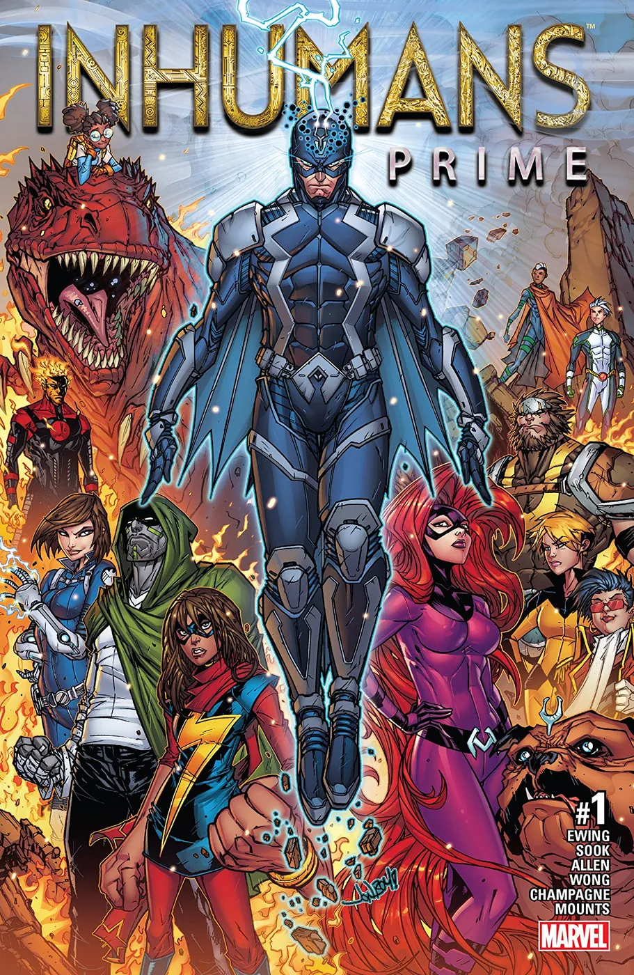 Cover of Inhumans Prime #1