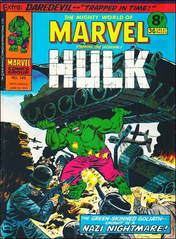 Cover of The Mighty World of Marvel #143