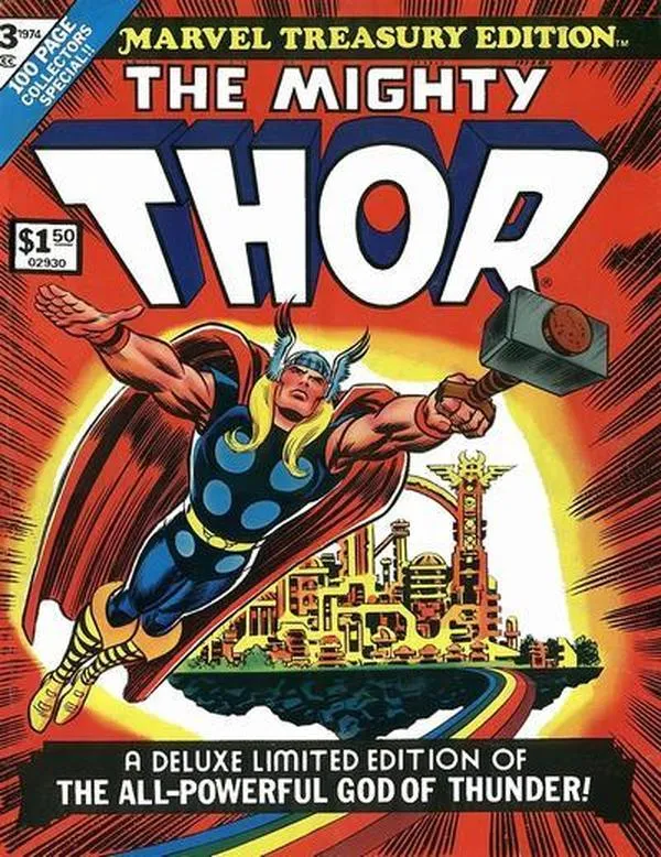 Cover of Marvel Treasury Edition #3